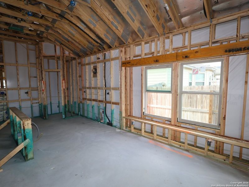 In-progress construction of a new home in Greenspoint Heights, Seguin, TX (Image 22).