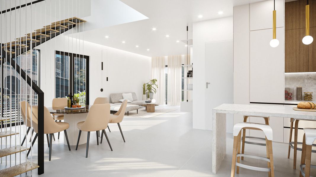 8 at CP - Mid Package - Kitchen Stairs L