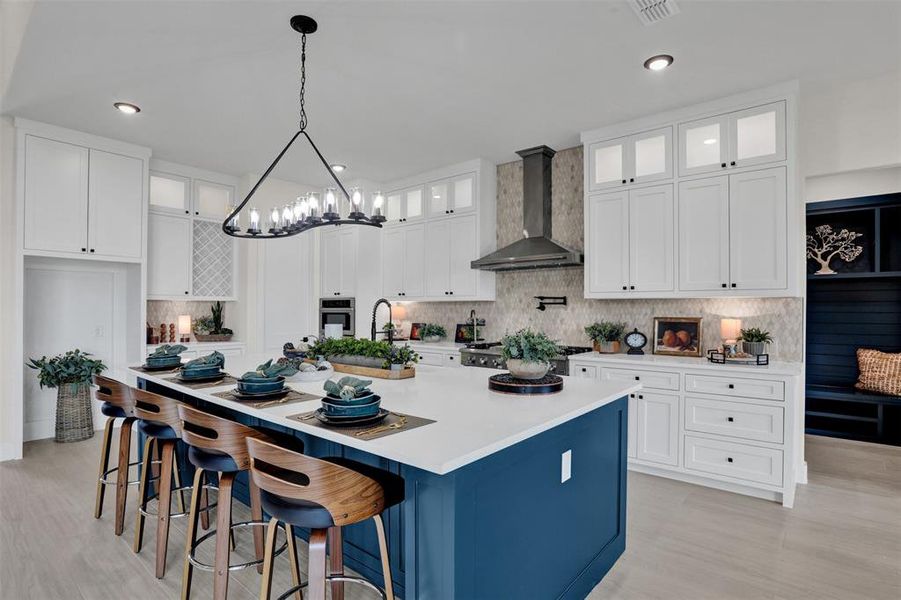 Furnished interior view inside a new home in , Celeste (Image 8).