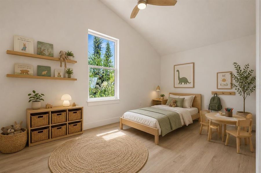 Furnished interior view inside a new home in , Tampa (Image 11).