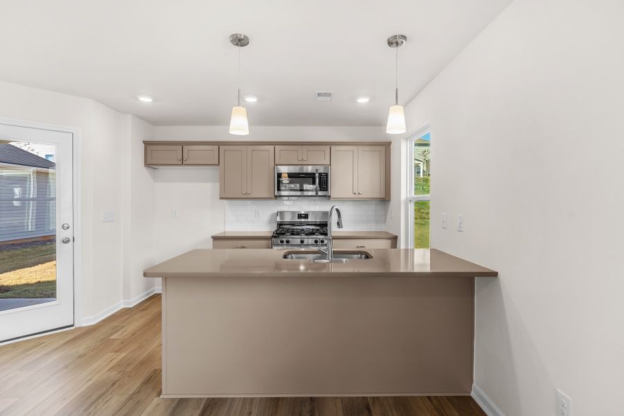 Furnished interior view inside a new home in Wingate, Inman (Image 7).