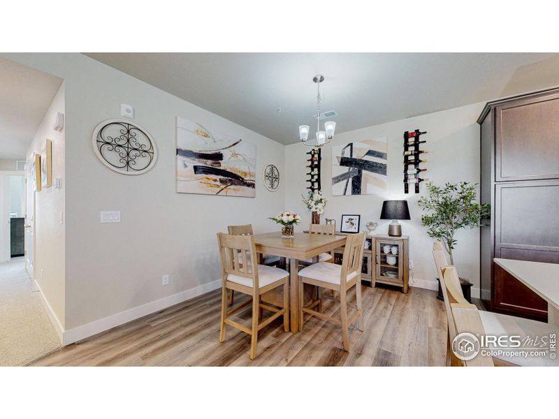 Furnished interior view inside a new home in Wilder at Timnath Ranch, Timnath (Image 15).