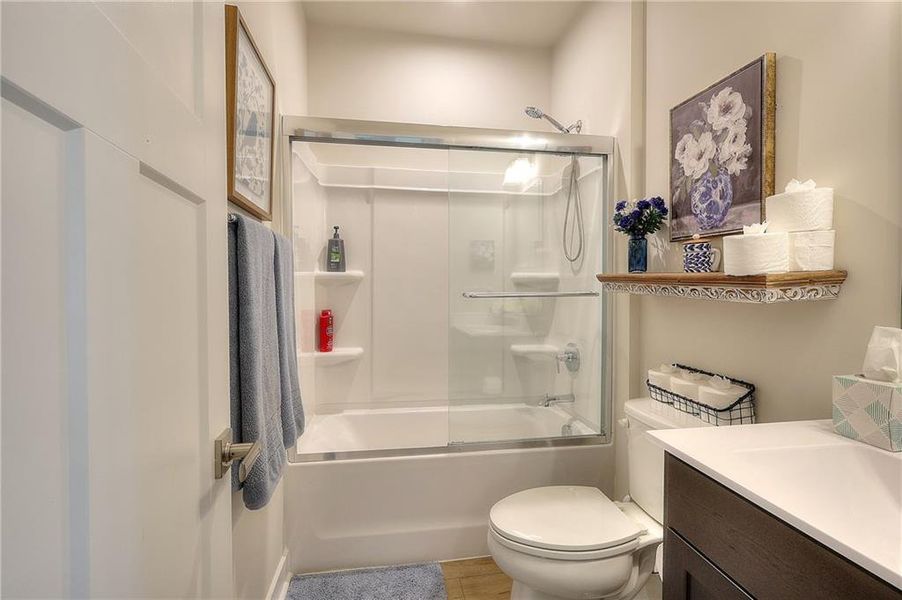 Furnished interior view inside a new home in , Hoschton (Image 24).
