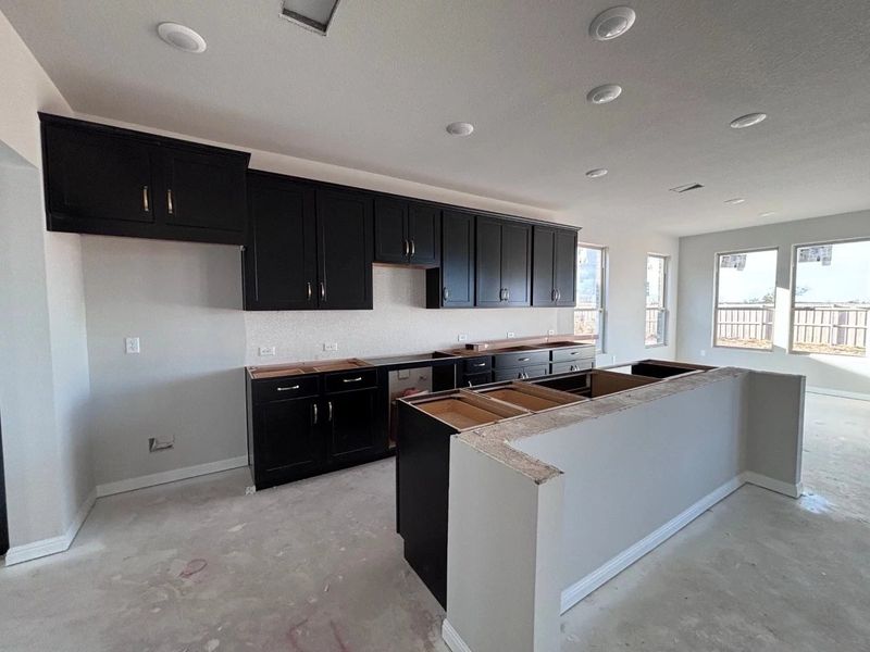 In-progress construction of a new home in The Colony, Bastrop, TX (Image 11).