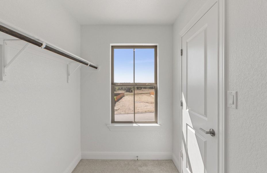 Spacious, unfurnished interior of a new home in Saddleback at Santa Rita Ranch, Liberty Hill (Image 25). Spacious, unfurnished interior of a new home in Saddleback at Santa Rita Ranch, Liberty Hill (Image 25).