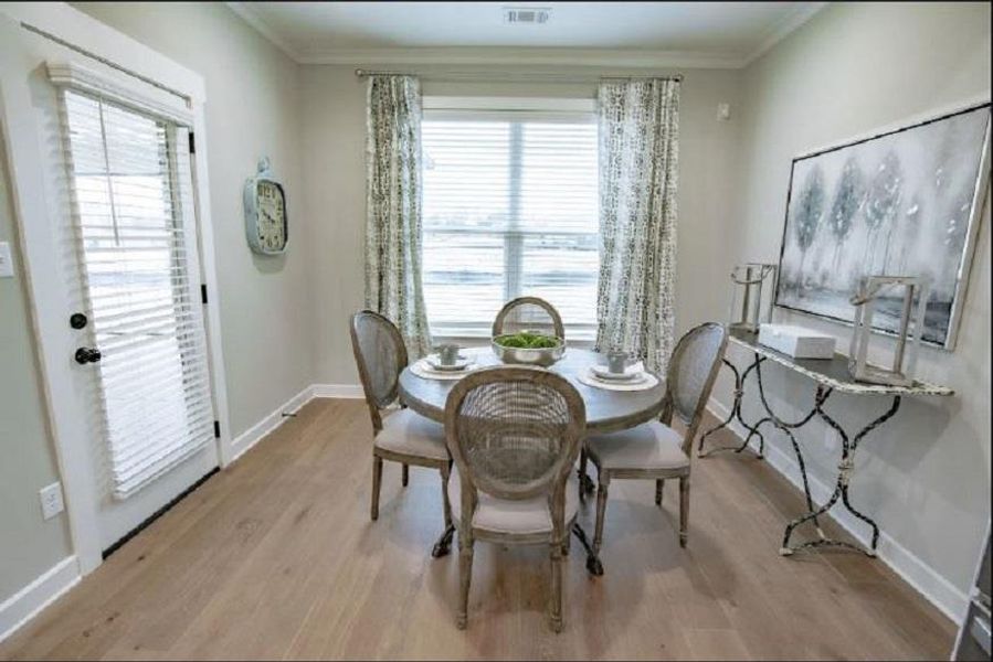 tons of additional space  extend the kitchen out, perfect space to enjoy!