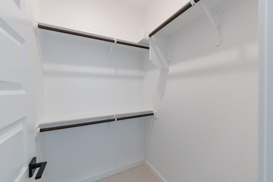 View of secondary walk in closet