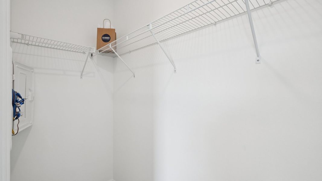 Representative unfurnished interior of a home built from the Pearson A by D.R. Horton in Towns at Woodsdale, Wesley Chapel (Image 22). Representative unfurnished interior of a home built from the Pearson A by D.R. Horton in Towns at Woodsdale, Wesley Chapel (Image 22).