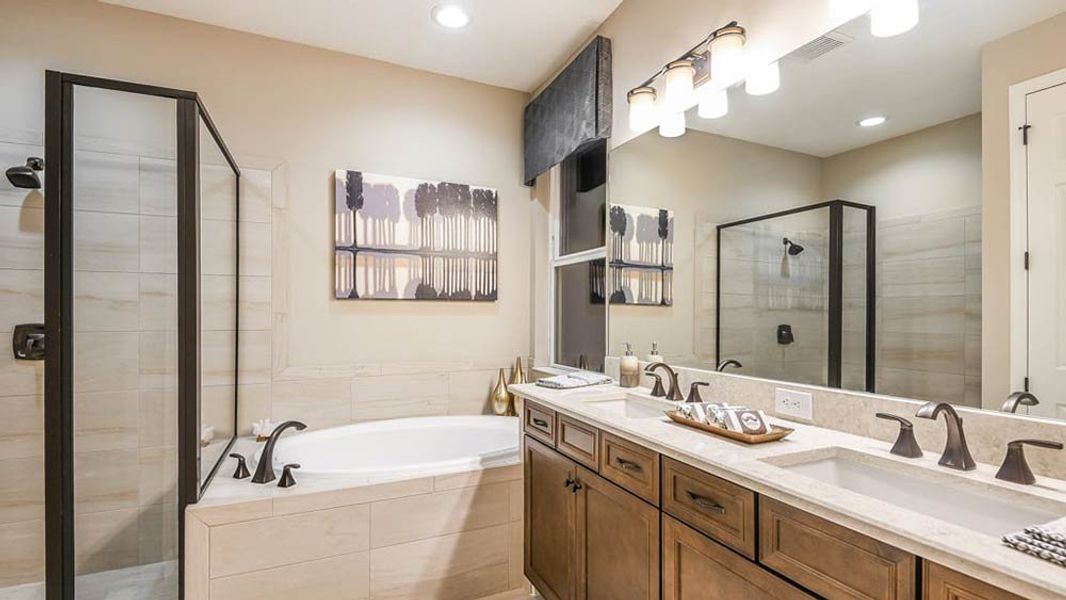 Representative furnished interior of a home built from the Bonaire by Taylor Morrison in Veranda Oaks, Port St. Lucie (Image 63).
