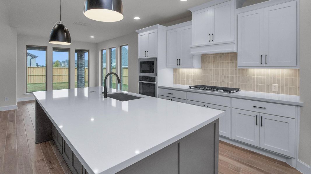 Furnished interior view inside a new home in Riceland, Mont Belvieu (Image 8).