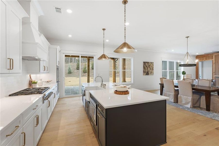 Furnished interior view inside a new home in , Cumming (Image 37).