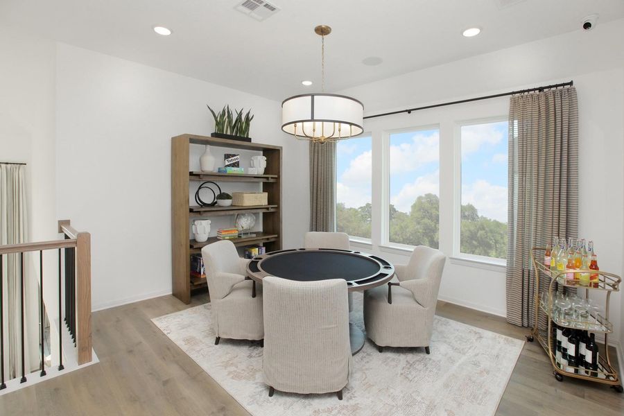 Furnished interior view inside a new home in , Georgetown (Image 22).