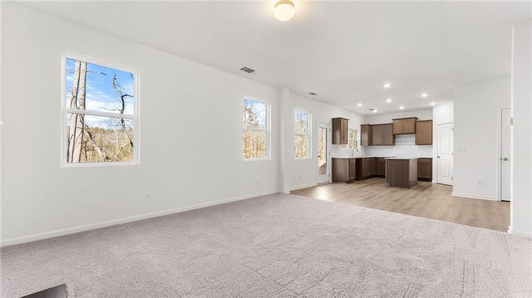 Spacious, unfurnished interior of a new home in The Reserve at Willow Oaks, Canton (Image 13).