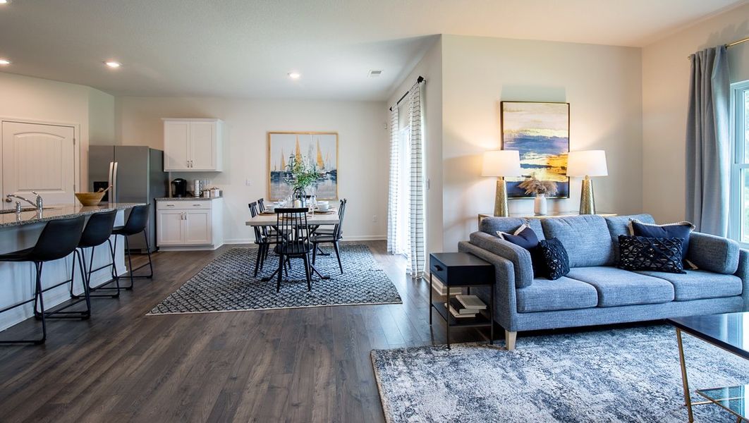 Representative furnished interior of a home built from the Cali by D.R. Horton in Huntington Estates, Millington (Image 13).