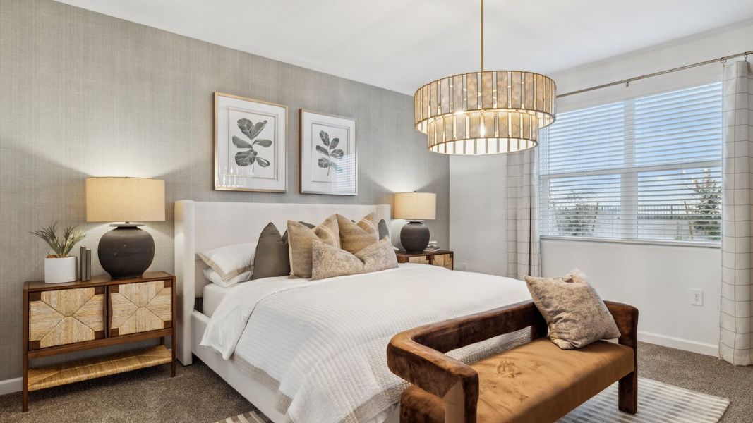 Furnished interior view inside a new home in Radiance at Superstition Vistas, Apache Junction (Image 13).