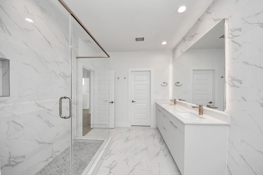 Primary bathroom Primary bathroom