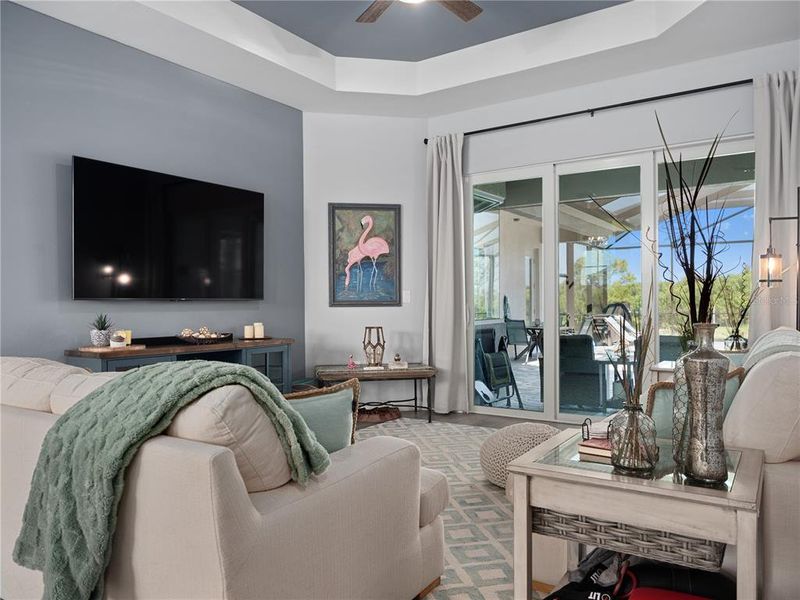 Furnished interior view inside a new home in , Venice (Image 42). Furnished interior view inside a new home in , Venice (Image 42).