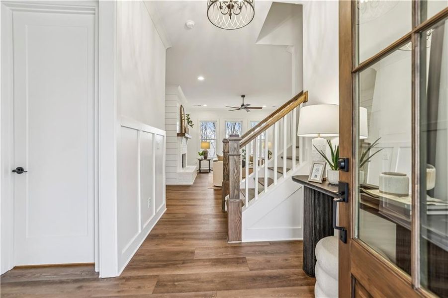 Furnished interior view inside a new home in , Dawsonville (Image 5).