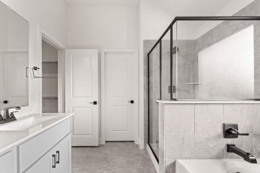 Representative furnished interior of a home built from the San Jacinto by UnionMain Homes in Elevon, Lavon (Image 16). Representative furnished interior of a home built from the San Jacinto by UnionMain Homes in Elevon, Lavon (Image 16).