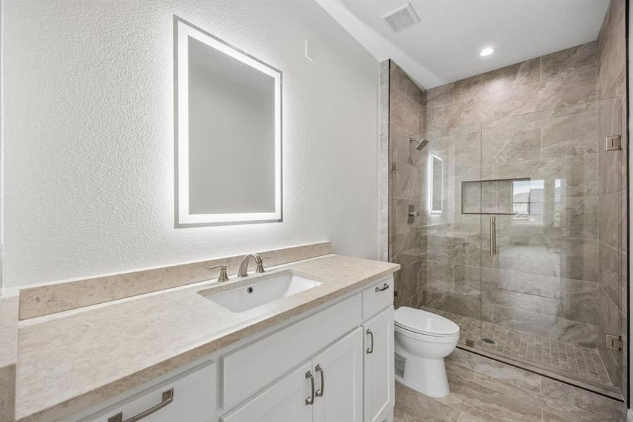 Furnished interior view inside a new home in , Frisco (Image 18). Furnished interior view inside a new home in , Frisco (Image 18).
