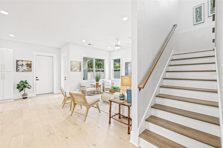 Furnished interior view inside a new home in , St. Petersburg (Image 12).