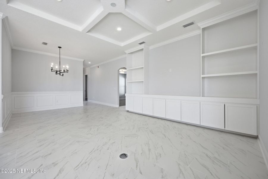 Spacious, unfurnished interior of a new home in Silver Landing At Silverleaf, St. Augustine (Image 26). Spacious, unfurnished interior of a new home in Silver Landing At Silverleaf, St. Augustine (Image 26).