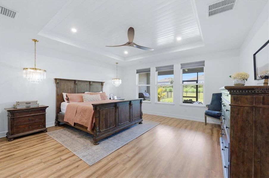 Furnished interior view inside a new home in , Sarasota (Image 37).