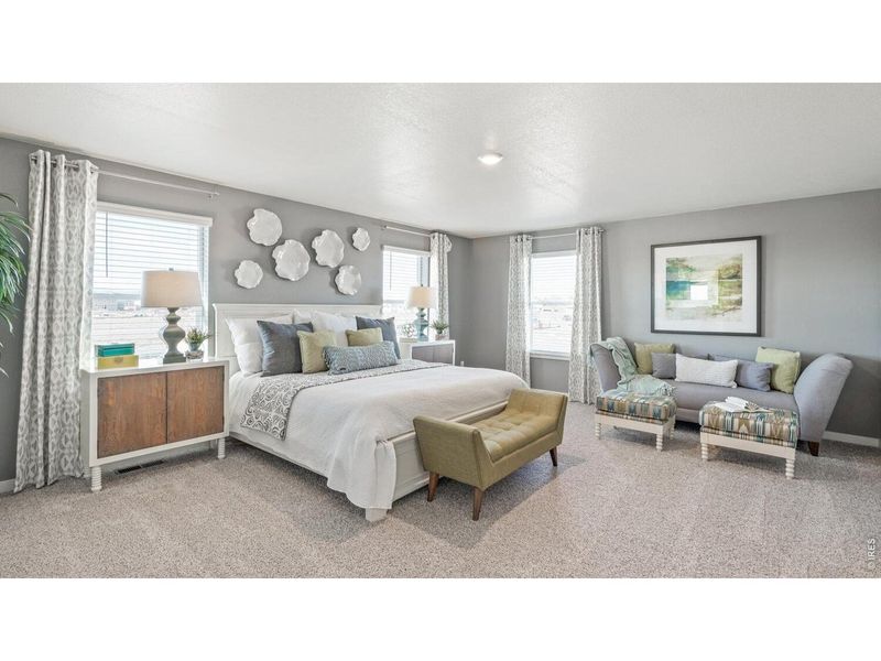 Furnished interior view inside a new home in Brighton Crossing, Brighton (Image 13).