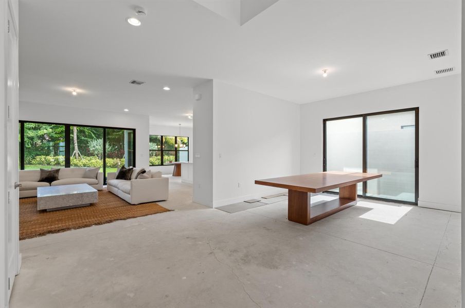 Furnished interior view inside a new home in , Boca Raton (Image 16). Furnished interior view inside a new home in , Boca Raton (Image 16).