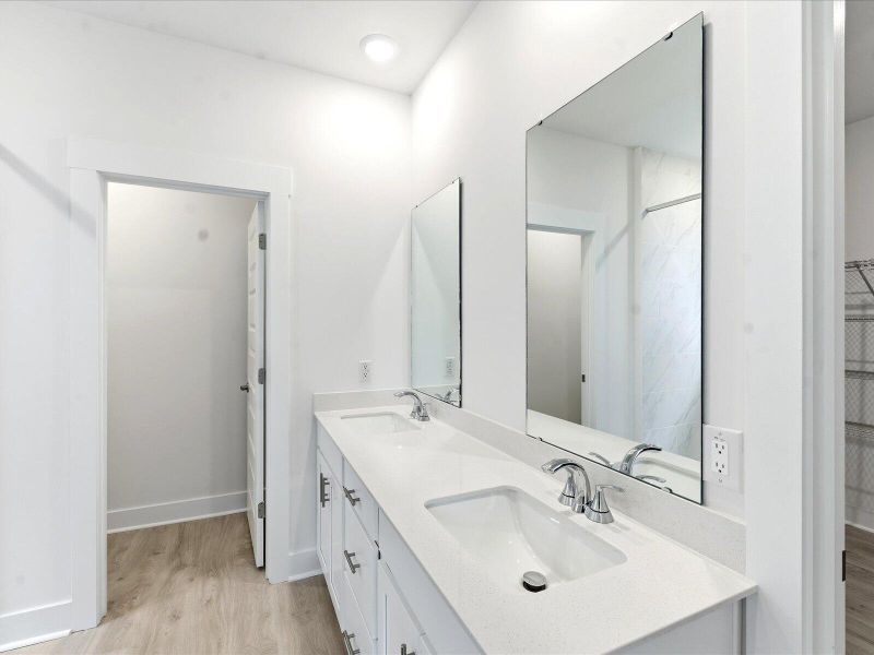 Furnished interior view inside a new home in The Coves at Lakes of Cane Bay II, Summerville (Image 13).