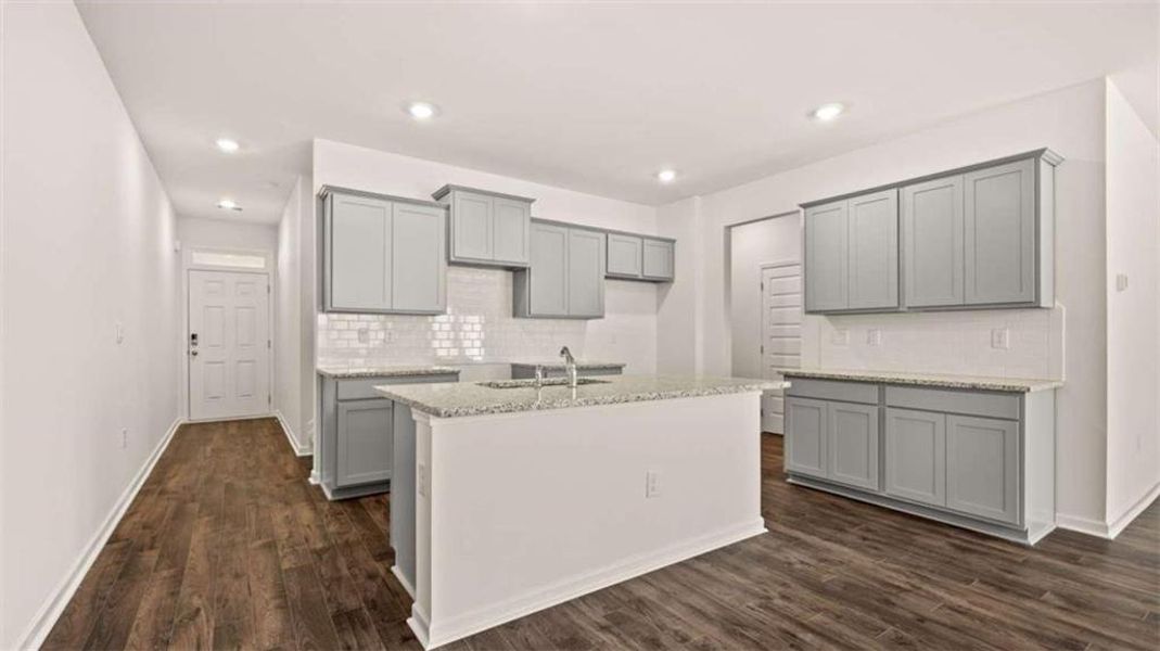 Furnished interior view inside a new home in Inverness at Sugarloaf, Lawrenceville (Image 5).