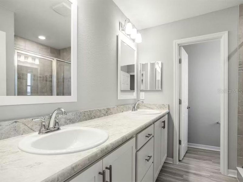 Furnished interior view inside a new home in VillaMar, Winter Haven (Image 6).