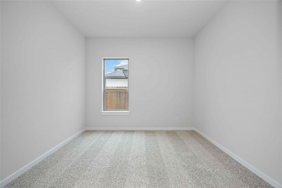 Spacious, unfurnished interior of a new home in Granger Pines, Conroe (Image 27). Spacious, unfurnished interior of a new home in Granger Pines, Conroe (Image 27).