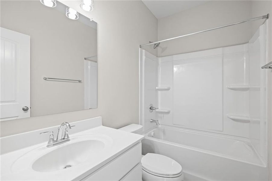 Furnished interior view inside a new home in Easton Park, Dallas (Image 7).