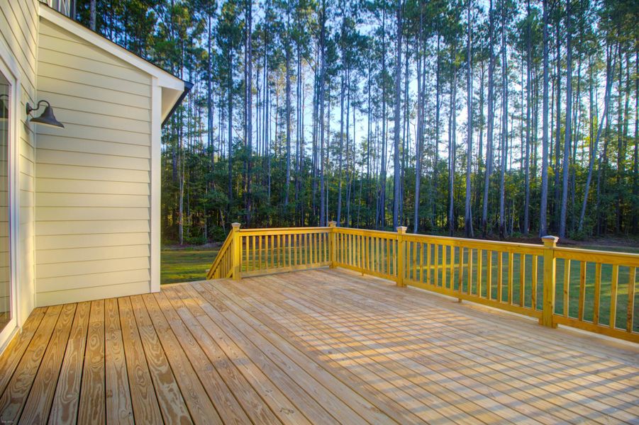 Exterior details and patio area of a home in , Moncks Corner (Image 3). Exterior details and patio area of a home in , Moncks Corner (Image 3).