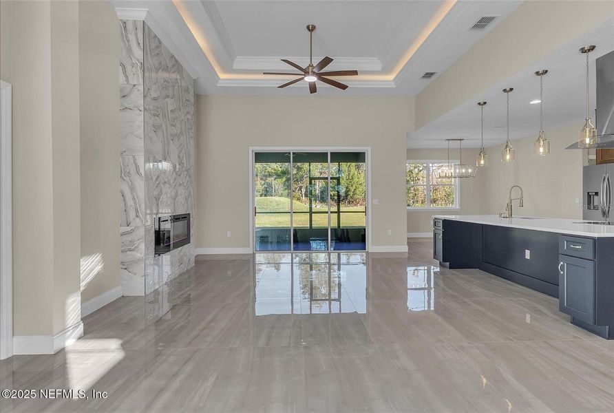 Furnished interior view inside a new home in , Hastings (Image 31).