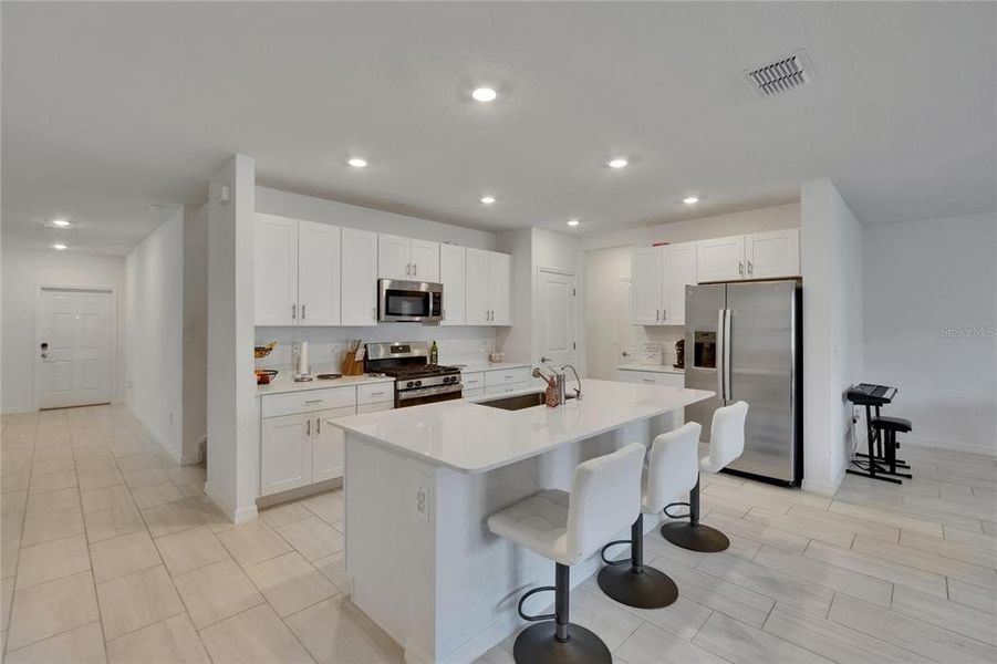 Furnished interior view inside a new home in , Zephyrhills (Image 7).