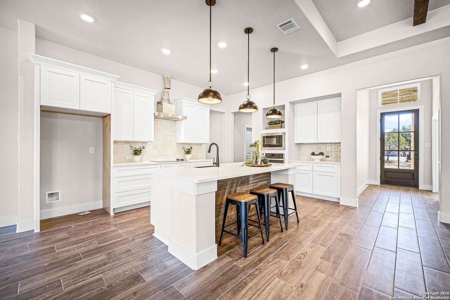 Furnished interior view inside a new home in , Spring Branch (Image 6).