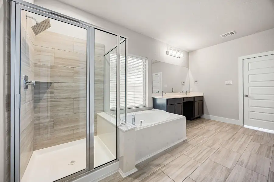 Furnished interior view inside a new home in Morton Creek Ranch, Katy (Image 6). Furnished interior view inside a new home in Morton Creek Ranch, Katy (Image 6).