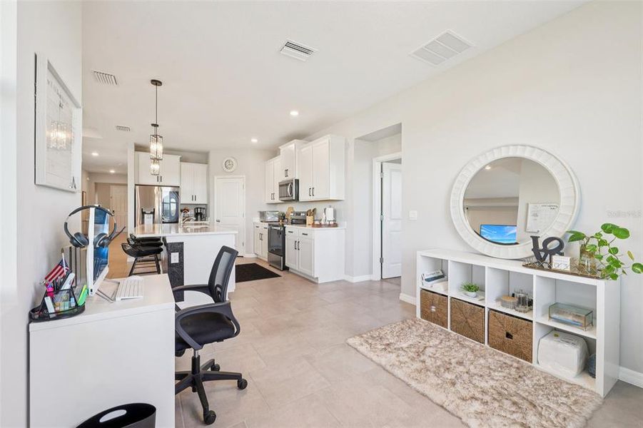 Furnished interior view inside a new home in , San Antonio (Image 27). Furnished interior view inside a new home in , San Antonio (Image 27).