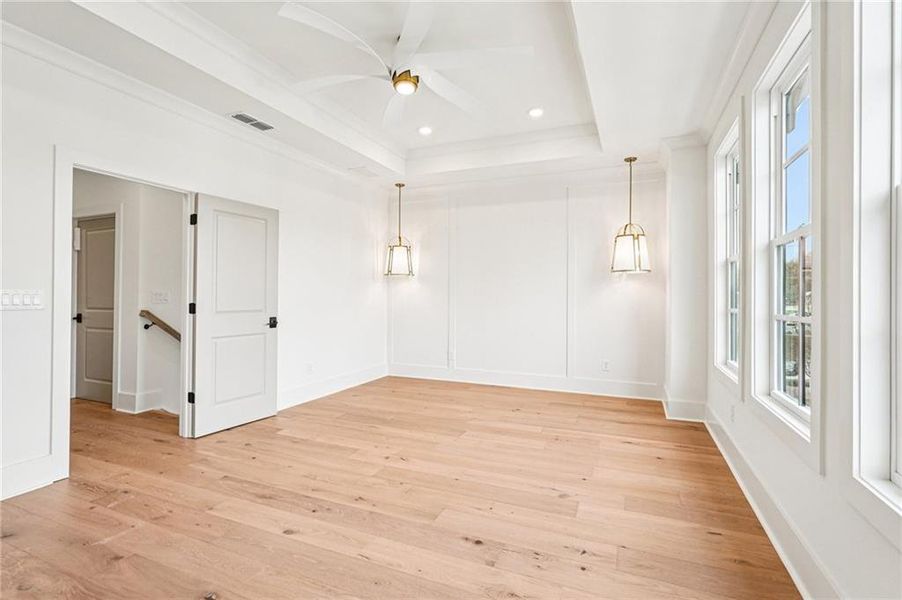 Spacious, unfurnished interior of a new home in Park Walke, Alpharetta (Image 38).