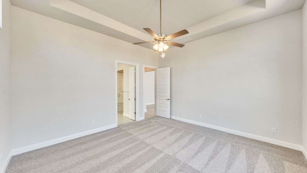 Furnished interior view inside a new home in Hawkes Landing, Leander (Image 14).