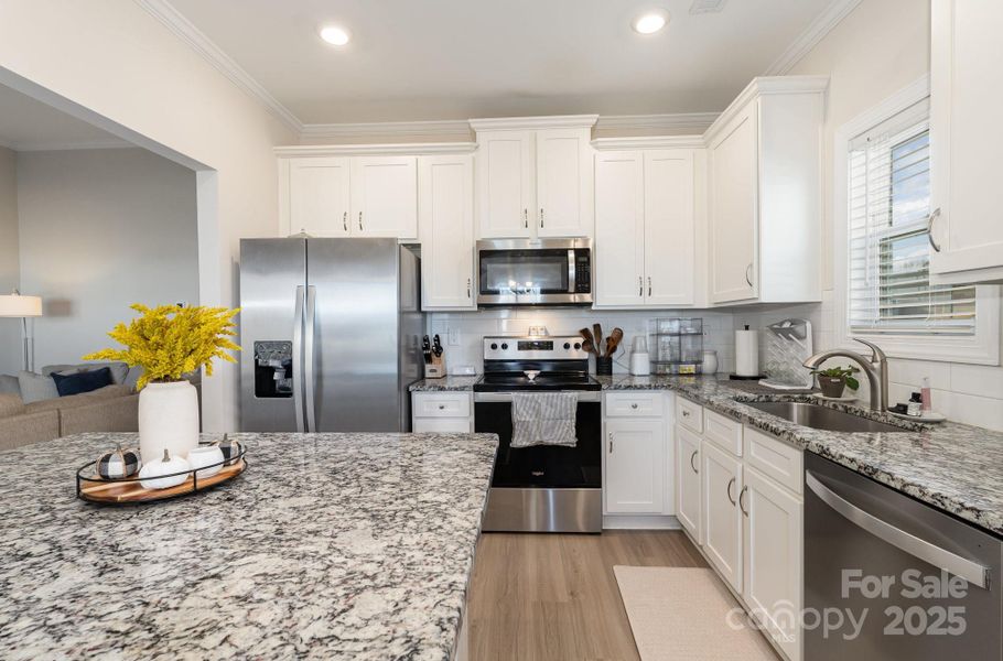 Furnished interior view inside a new home in , Troutman (Image 29).