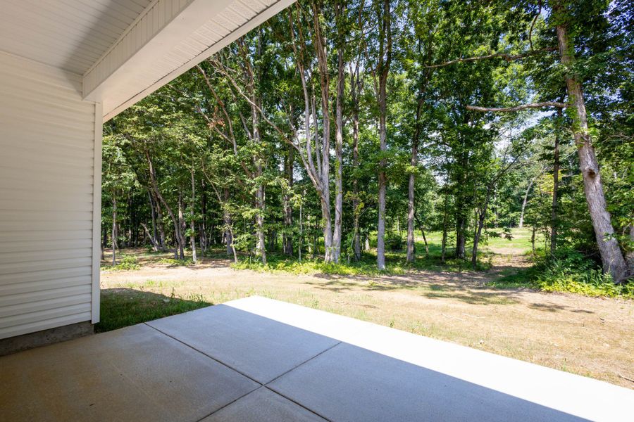 Exterior details and patio area of a home in Woodland Farms, Dickson (Image 2). Exterior details and patio area of a home in Woodland Farms, Dickson (Image 2).