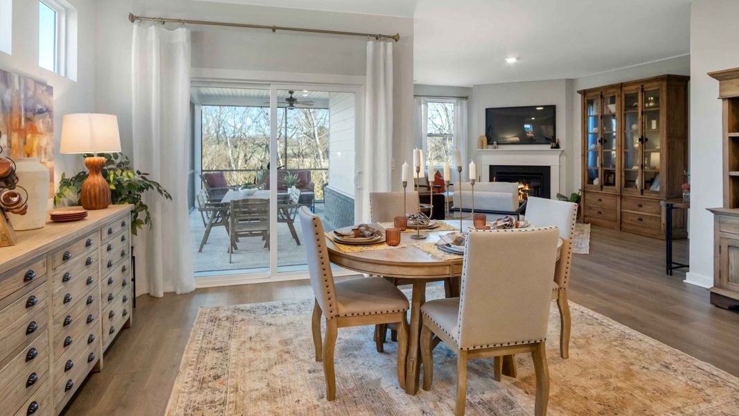 Furnished interior view inside a new home in Nexus South, Gallatin (Image 7).