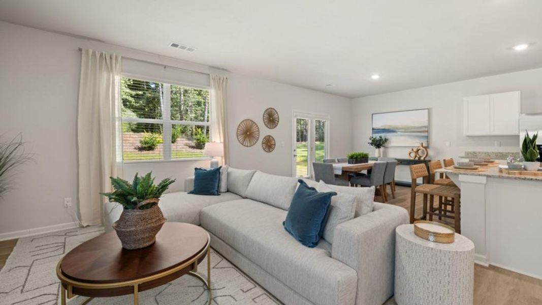 Furnished interior view inside a new home in Pointe Park, Union City (Image 23).