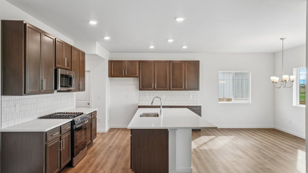 Furnished interior view inside a new home in Granary, Johnstown (Image 12).