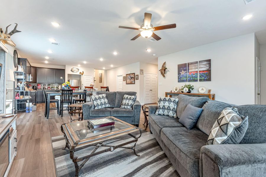 View from back of home