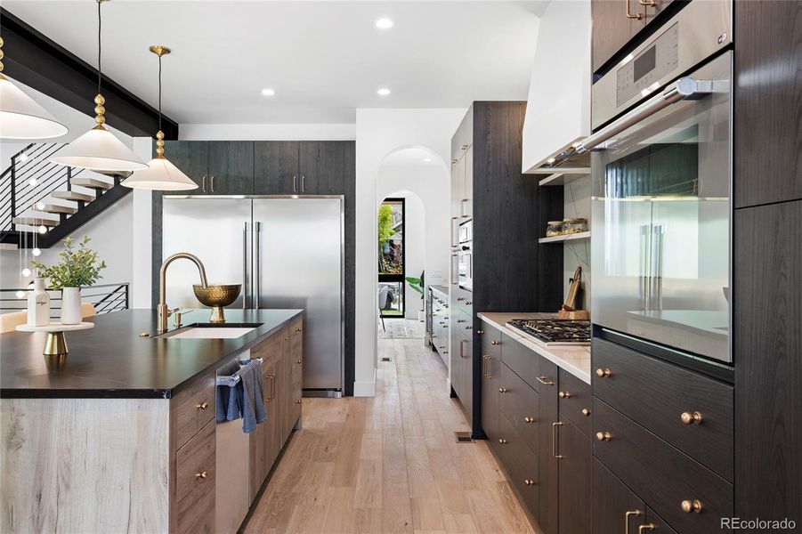 Furnished interior view inside a new home in , Denver (Image 42).