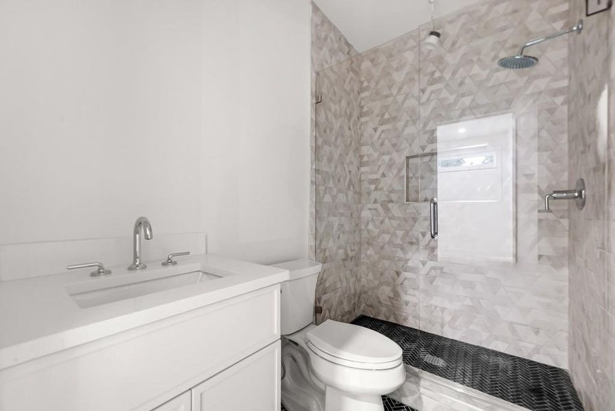 Furnished interior view inside a new home in , Atlanta (Image 6).